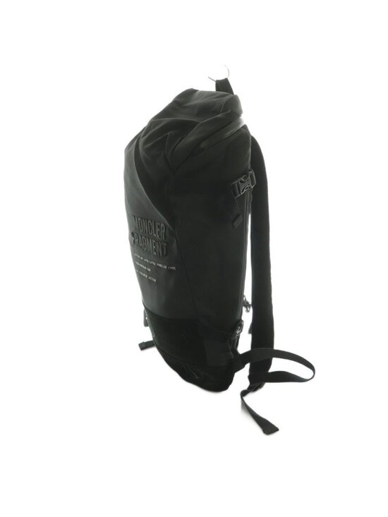 Moncler Genius Fragment Hiroshi Fujiwara Backpack Logo Print Black main image 6